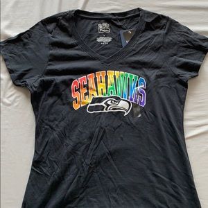 Seahawks V-Neck T shirt